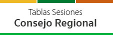 Tablas Consejo Regional